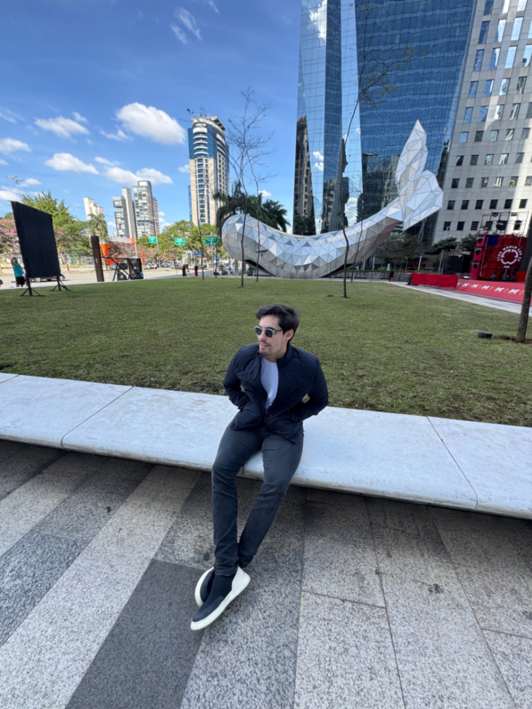 Retrato de José Matheus, co-fundador da FL Capital